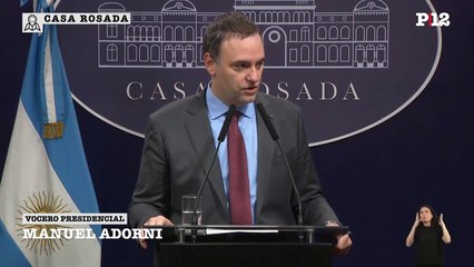 Adorni respaldó a Pettovello: "Es lo más grande que hay