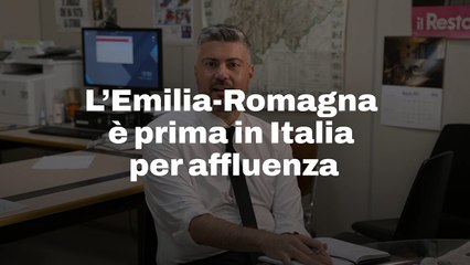 L'Emilia-Romagna ? la prima in Italia per affluenza