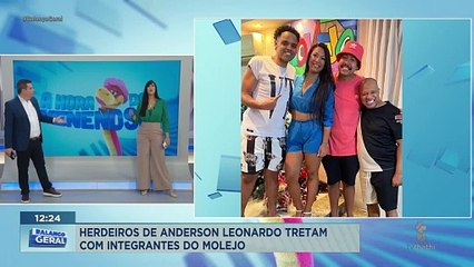 Herdeiros de Anderson Leonardo brigam com o grupo Molejo