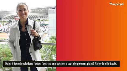 Anne-Sophie Lapix plantée au dernier moment par une personnalité, "j'en ai eu les jambes coupées"