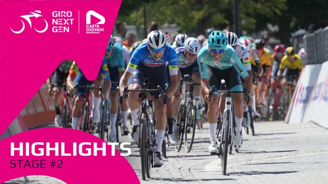 Giro Next Gen 2024 | Stage 2: Highlights