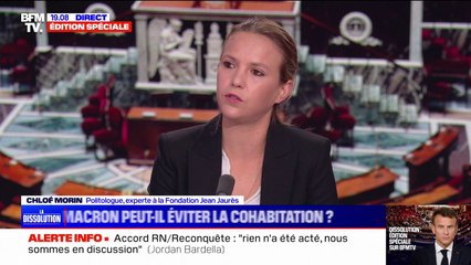 Législatives anticipées: "La vraie problématique démocratique, c'est la durée de la campagne" déplore Chloé Morin