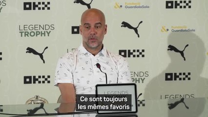 Euro 2024 - Guardiola : "Ce sont toujours les mêmes favoris"