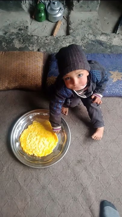 Baby egg eating | Funny baby | baby