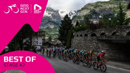 Giro Next Gen 2024 Stage 2 Highlights | Relive the Exciting Moments 🚴‍♂️