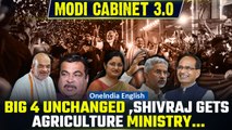 PM Modi’s Cabinet 3.0: Amit Shah, Jaishankar, Rajnath Singh Retain Ministries, Shivraj’s Big Gain