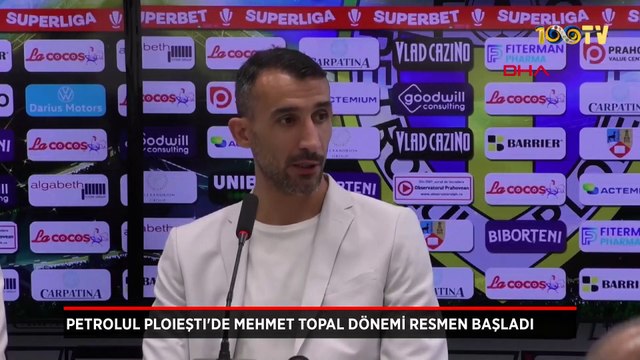 Petrolul Ploieşti'de Mehmet Topal dönemi resmen başladı!