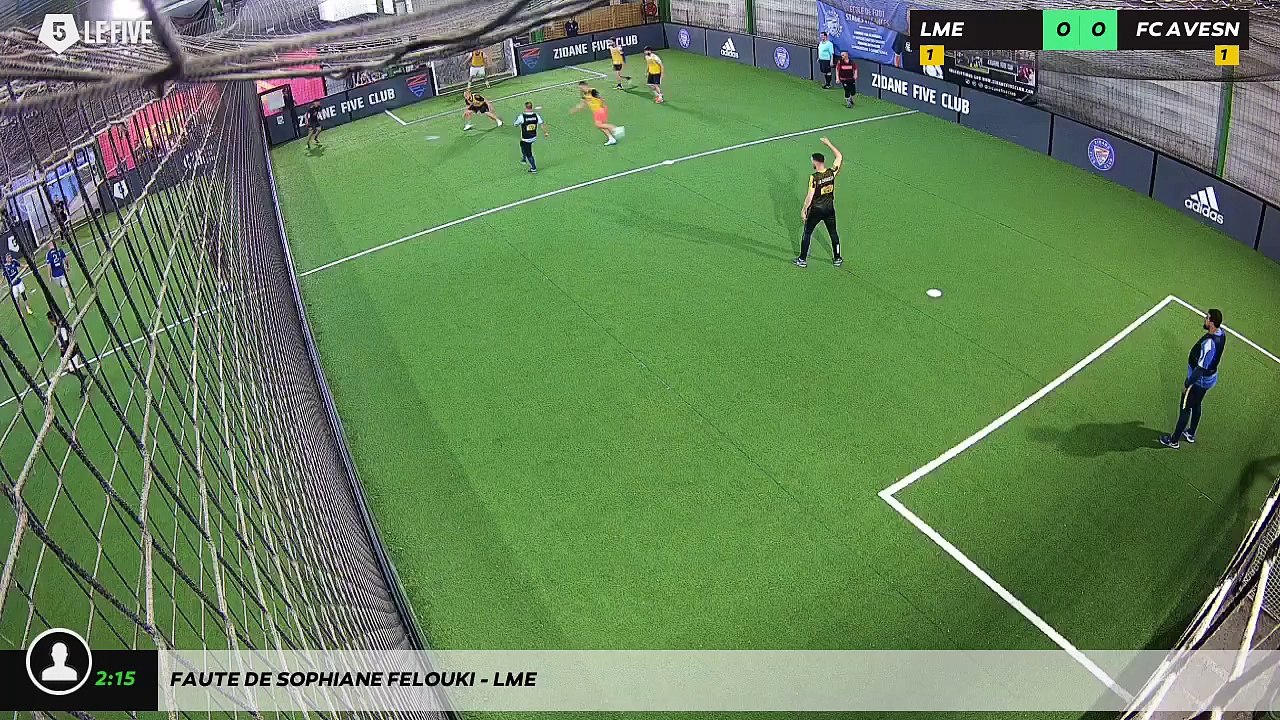 Faute de Sophiane Felouki - LME