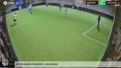 But de Manuel Francisco - LES ACCROS