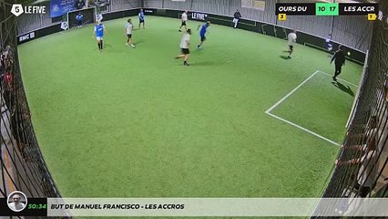 But de Manuel Francisco - LES ACCROS