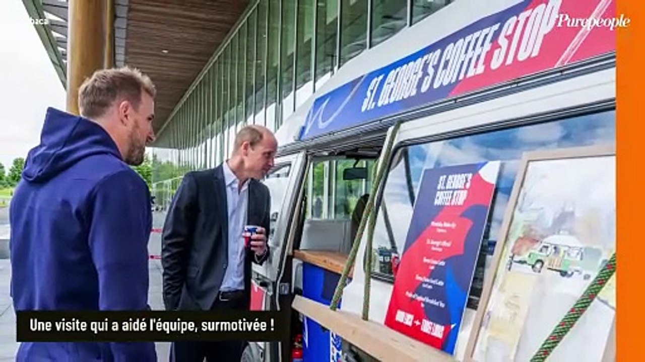 Le prince William surprend avec un conseil de son fils Louis, destiné à l'équipe d'Angleterre de football