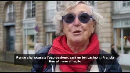 I francesi commentano lo scioglimento dell'Assemblea Nazionale