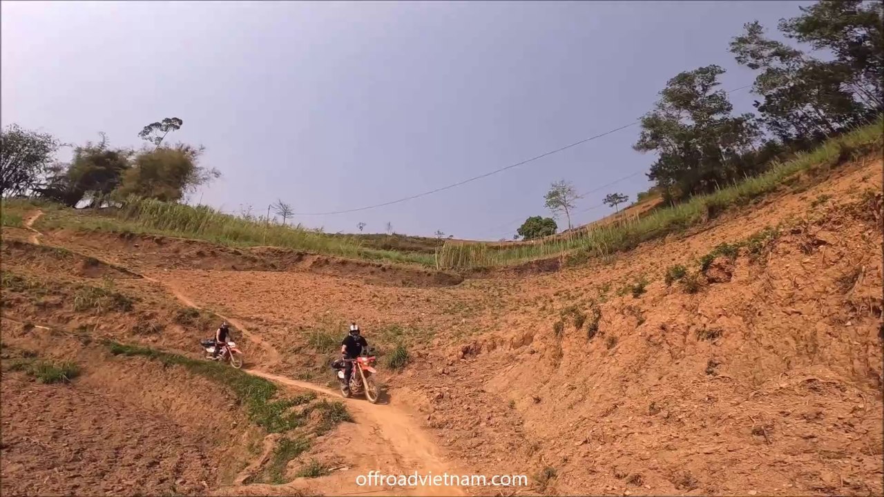 Riding A Motorcycle Through The Rugged Terrain And Bumpy Roads Of Vietnam | OffroadVietnam.Com