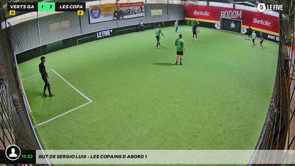 But de Sergio Luis - LES COPAINS D'ABORD 1