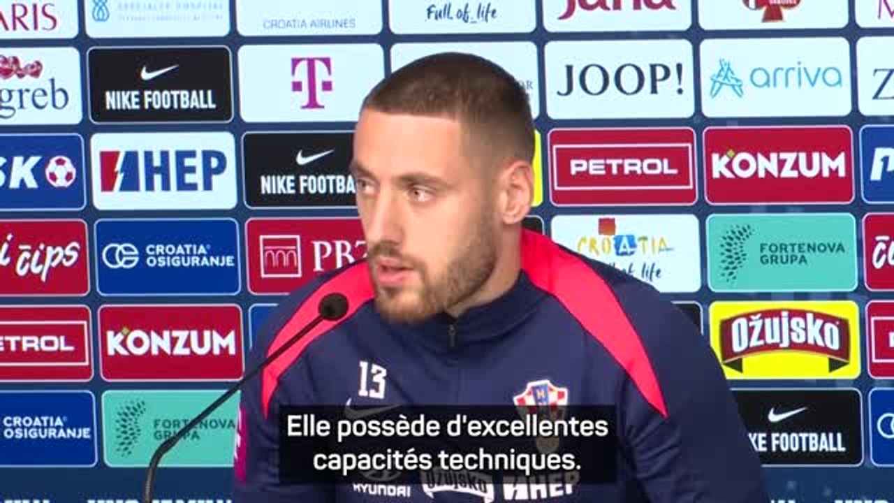 Croatie - Vlasic : "L'histoire montre que l'Espagne est un adversaire difficile pour la Croatie"