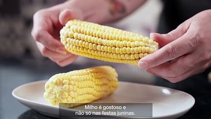 Como tirar os fiapos do milho: uma dica rápida