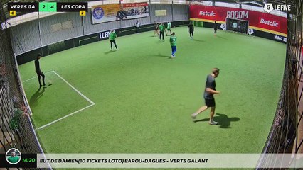 But de Damien(10 tickets LOTO) Barou-dagues - VERTS GALANT