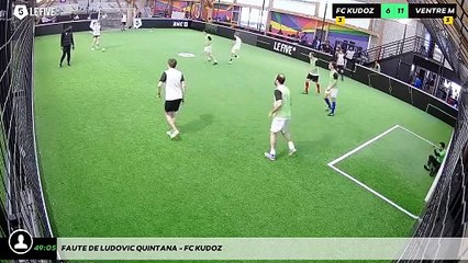 Faute de Ludovic QUINTANA - FC KUDOZ