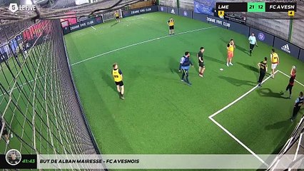 But de Alban Mairesse - FC AVESNOIS