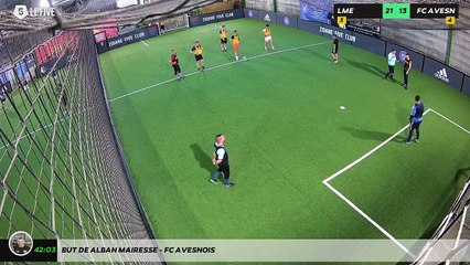 But de Alban Mairesse - FC AVESNOIS