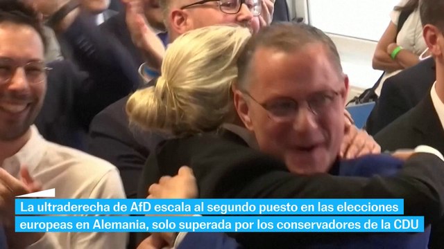 Los ciudadanos alemanes reaccionan a la escalada de la ultraderecha de AfD en las europeas