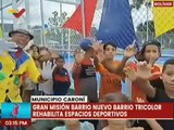 Bolívar | GMBNBT rehabilita cancha deportiva en la parroquia Vista al Sol