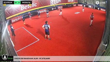 Faute de RAHOVAN  ALIN - FC STEJARII