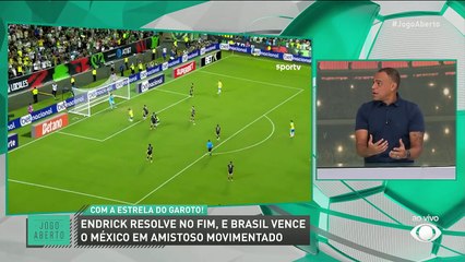 Renata Fan e Denílson rasgam elogios a Endrick na Seleção: "Assumiu a responsabilidade"