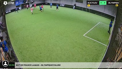 But de Franck Lamas - OLYMPIQUE PALOIS