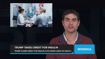 Former President Trump Takes Credit for Insulin Price Reductions, as Biden Leads on Health Care Issues in Polls
