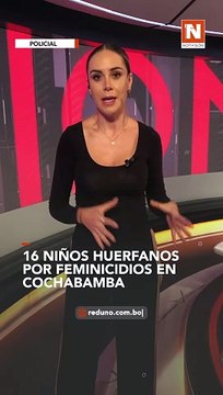 Los feminicidios dejaron 16 huérfanos en el departamento de Cochabamba