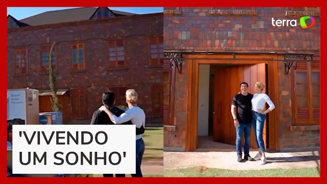 Ana Hickmann e Edu Guedes mostram casa onde vão morar juntos: 'Um sonho'