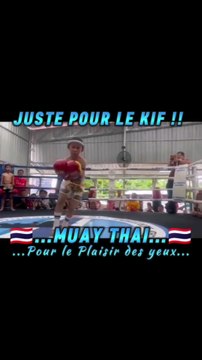 Muay Thai ☑️ Juste pour le kif‼️✅ Pour le plaisir des yeux‼️ #muaythai