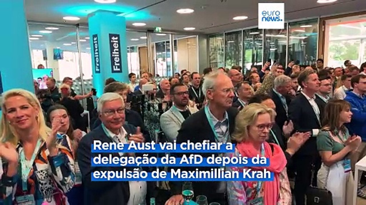 Maximilian Krah expulso: AfD nomeia novo chefe da delegação do Parlamento Europeu