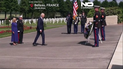 ترامب تجاهل زيارتها.. بايدن يزور مقبرة عسكرية أمريكية قرب باريس