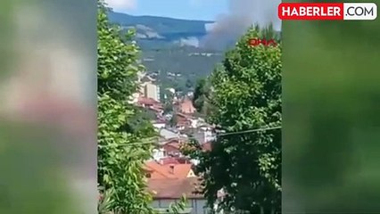 Tokat'ın Niksar ilçesinde orman yangını çıktı