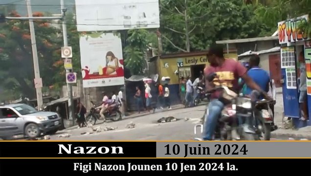 Figi kèk zòn nan rejyon metwopolitèn lan pou jounen 10 Juin 2024 la.