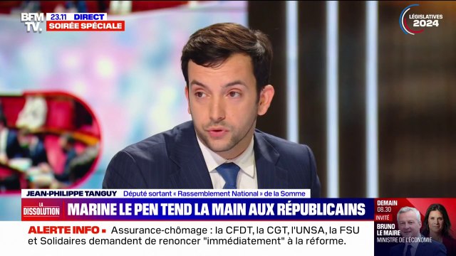 Jean-Philippe Tanguy: Nous pouvons gagner l'Assemblée nationale