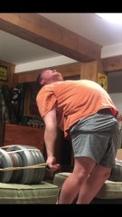 320 LB Stiff Legged Reverse Deadlift