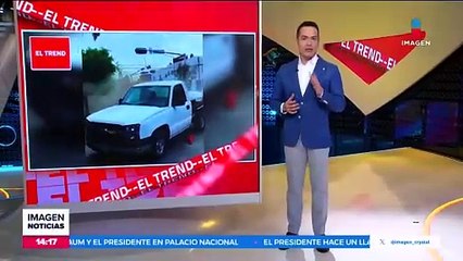 VIDEO: Policías provocan fuerte accidente en San Luis Potosí