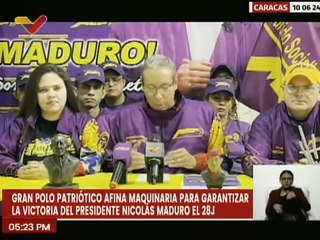 Partido MEP afina sus maquinarias para garantizar la victoria del candidato Nicolás Maduro el 28-J