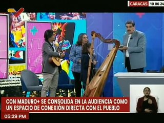 Habitantes de Caracas invitan a la población a sintonizar el programa "Con Maduro+"