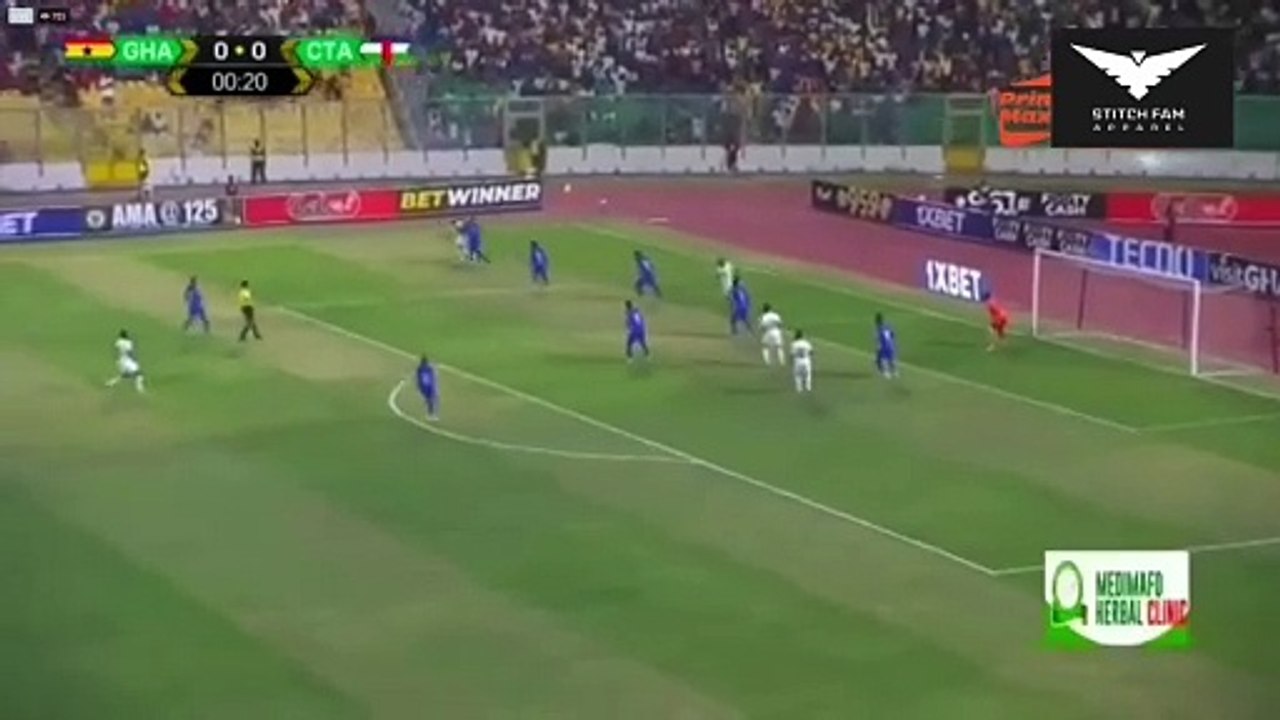 Ghana Vs Central Africa Highlights World Cup 2026 Qualifiers