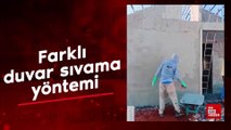 Farklı duvar sıvama yöntemi