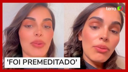 Jovem atacada com soda cáustica recebe alta e se pronuncia: 'Peço justiça'