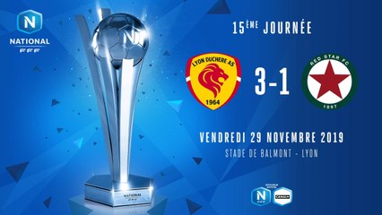 J15 | Lyon Duchère AS - Red Star FC (3-1)