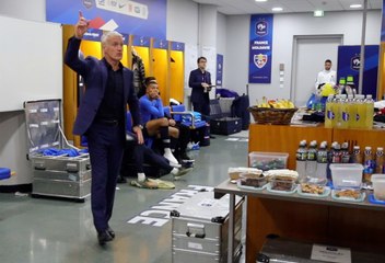 Au coeur du vestiaire des Bleus pour France-Moldavie (2-1)