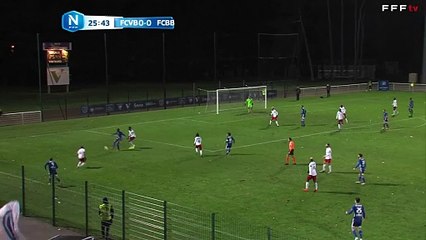 Villefranche ouvre le score ! Brandon AGOUNON