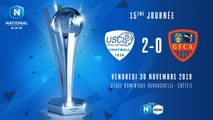 J15 | US Créteil Lusitanos - GFC Ajaccio (2-0)