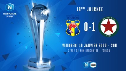 J18 | SC Toulon - Red Star FC (0-1)